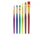 Paint brushes set Nr.2;4;6;8;10;12 (nylon)