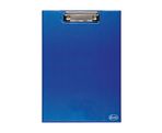 Clip board with cover FOROFIS A4 blue PVC