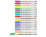 Set of 18 colours gel pens 6 METALLIC, 6 GLITTER, 6 NEON 1.0mm