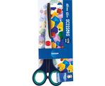 Scissors 17.5сm HOME USE with soft rubber (green handles)