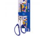 Scissors 20сm with soft rubber (assorted handles)