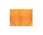 Папка на резинках FOROFIS A4 350g/m2 картон (оранжевая)