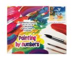 Acrylic paints & canvas pictures painting by number 