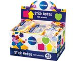 Stick notes figured 20sh.x5neon col. assorted