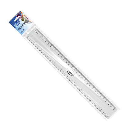Ruler plastic 30cm FOROFIS
