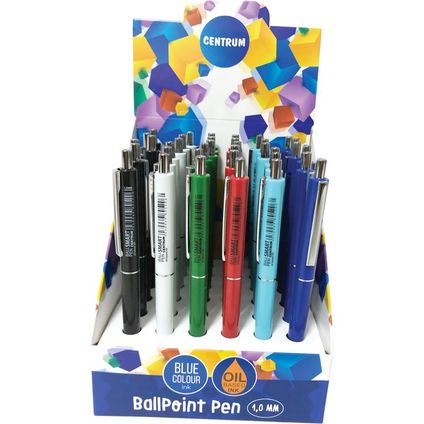 Automātiska lodīšu pildspalva SMART zila 1.0 mm (tinte uz eļļas bāzes)