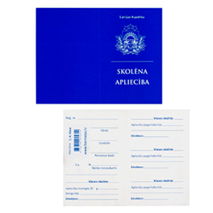 School ID for 1-4 classes (blue)