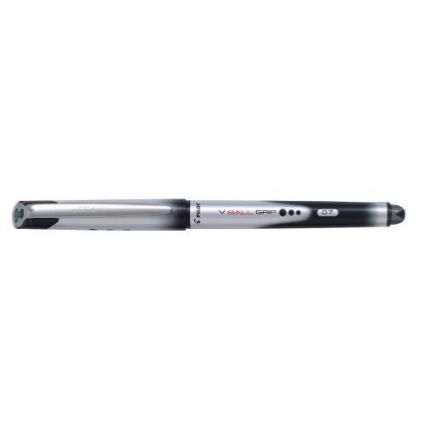 Pildspalva-rolleris V BALL GRIP melns 0.5mm