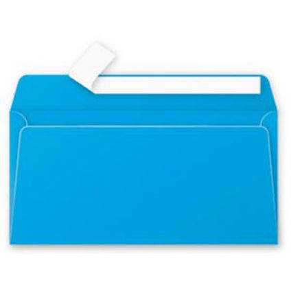 Envelopes C65 114x229 (10pcs.) blue