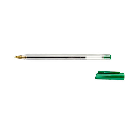 Lodīšu pildspalva PICK zaļa 1.0mm