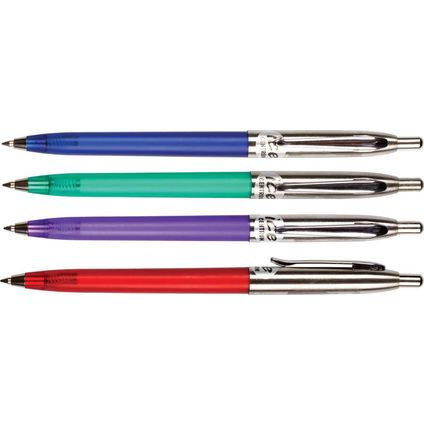 Automātiska lodīšu pildspalva ICE zila 0.7mm