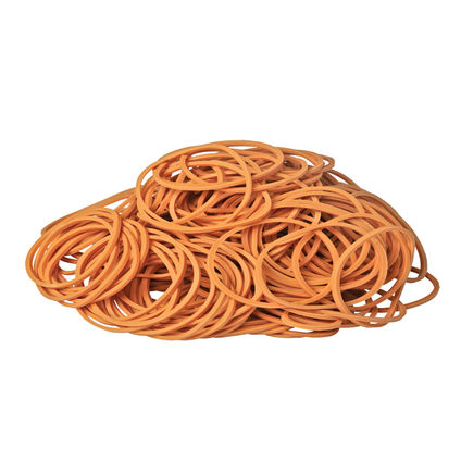Rubber bands FOROFIS 500gr d.60mm (80% latex) natural colour