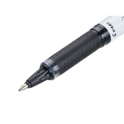 Pildspalva-rolleris V BALL GRIP melns 0.5mm