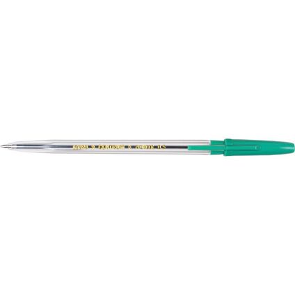Ball pen PIONEER green ink 0.5mm