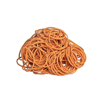 Rubber bands FOROFIS 500gr d.40mm (80% latex) natural colour