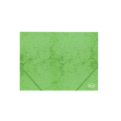 Папка на резинках FOROFIS A4 350g/m2 картон (зеленая)