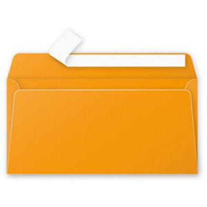 Envelopes C65 114x229 (10pcs.) orange
