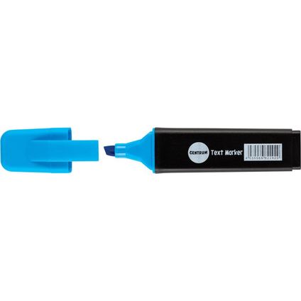 Text marker blue chisel tip 1-5mm