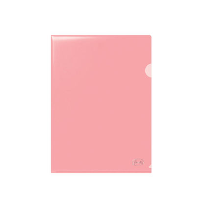 Clear folder A4 FOROFIS L-type 0.18mm (transparent red) PP
