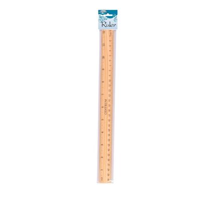 Ruler wooden 30cm