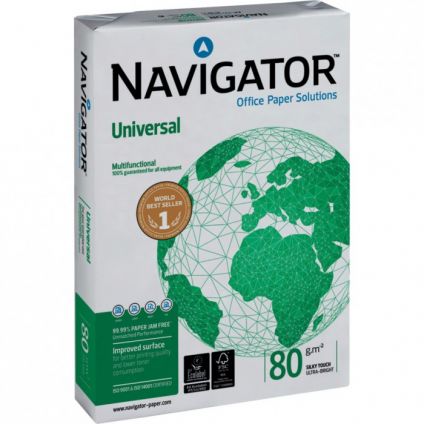 Paper for printers A4 500sh. 80g/m2 UNIVERSAL