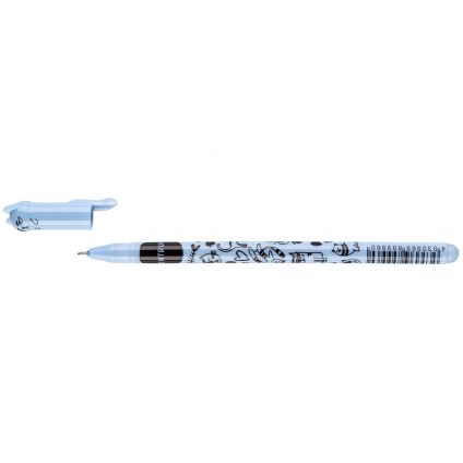 Gēla pildspalva dzēšama CAT, zila, 0.5mm