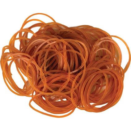 Rubber bands 100gr. size 40mm (80%latex) yellow