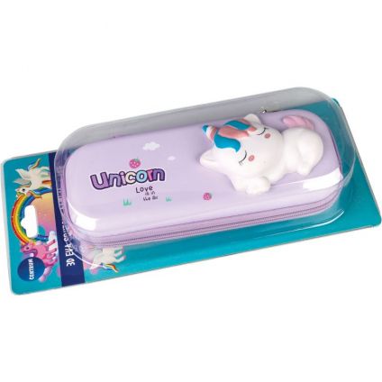 3D Eva Pencil Case “SQUISHY UNICORN” single 24x11.5x4.5cm 