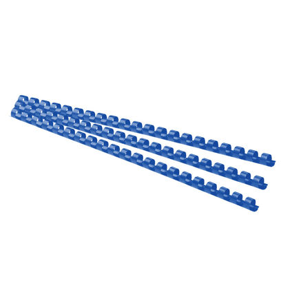 Binding comb 10mm 65sheets FOROFIS blue 100pcs plastic