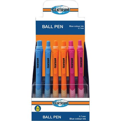 Automātiska lodīšu pildspalva LINE zila 0.7mm (tinte uz eļļas bāzes)