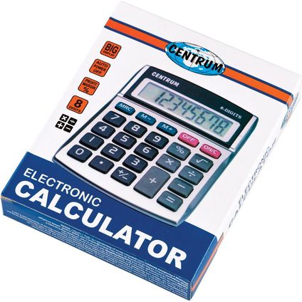 Kalkulators (8zīmes) 130x110x23mm