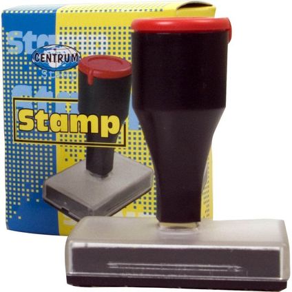 Stamp square 3.2x6cm