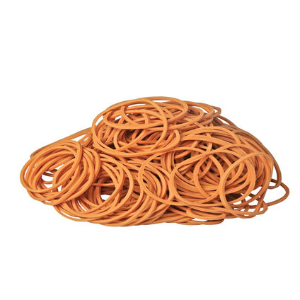 Rubber bands FOROFIS 1000gr d.60mm (80% latex) natural colour