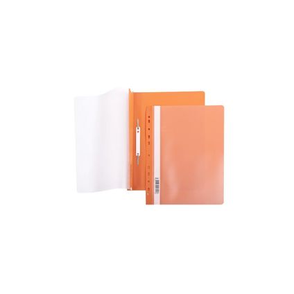 Clip file with perforation A4 0.14/0.18mm orange