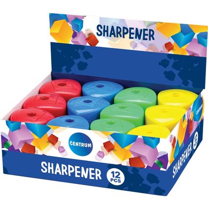 Sharpener plastic with container