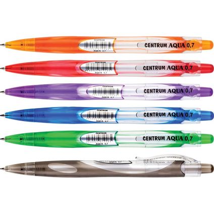Automātiska lodīšu pildspalva AQUA zila 0.7mm