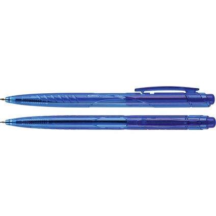 Automātiska lodīšu pildspalva POINT zila 0.7mm