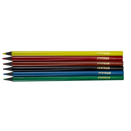 Color pencils plastic 6col. 