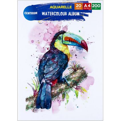 Watercolours paper A4 20sh.200g