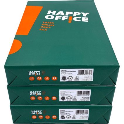 Paper for printers A4 500sh. 80g/m2  Happy Office