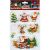 Decoration Stickers Jelly “Christmas”, Reusable
