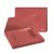 Document case A4*3cm FOROFIS 0.60mm w/elast.bands, width 30mm (red) plastic