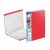 Transparent book A4 FOROFIS 0.70mm cover w/40 transp.pockets 0.03mm (red) PVC