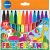 Fibre pens 12col. JUMBO Magic Willage