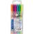 Set of 6 colours NEON gel pens 1.0mm