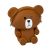 Wallet Bag “BROWN BEAR” Silicone. 20.5x13x3cm 