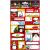 Decoration Stickers “Christmas”, 2 sheets
