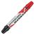 Whiteboard marker dual tip red&black, 2-5mm bullet tip