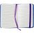 Notebook A7ruled 80sh. hardcover, with elastic 