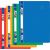 Clip file A4 0.18/0.45mm assorted PP
